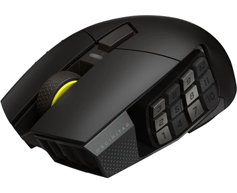 Corsair Scimitar Elite Wireless SE Gaming Mouse / 33000 DPI / Optical - Gun metal