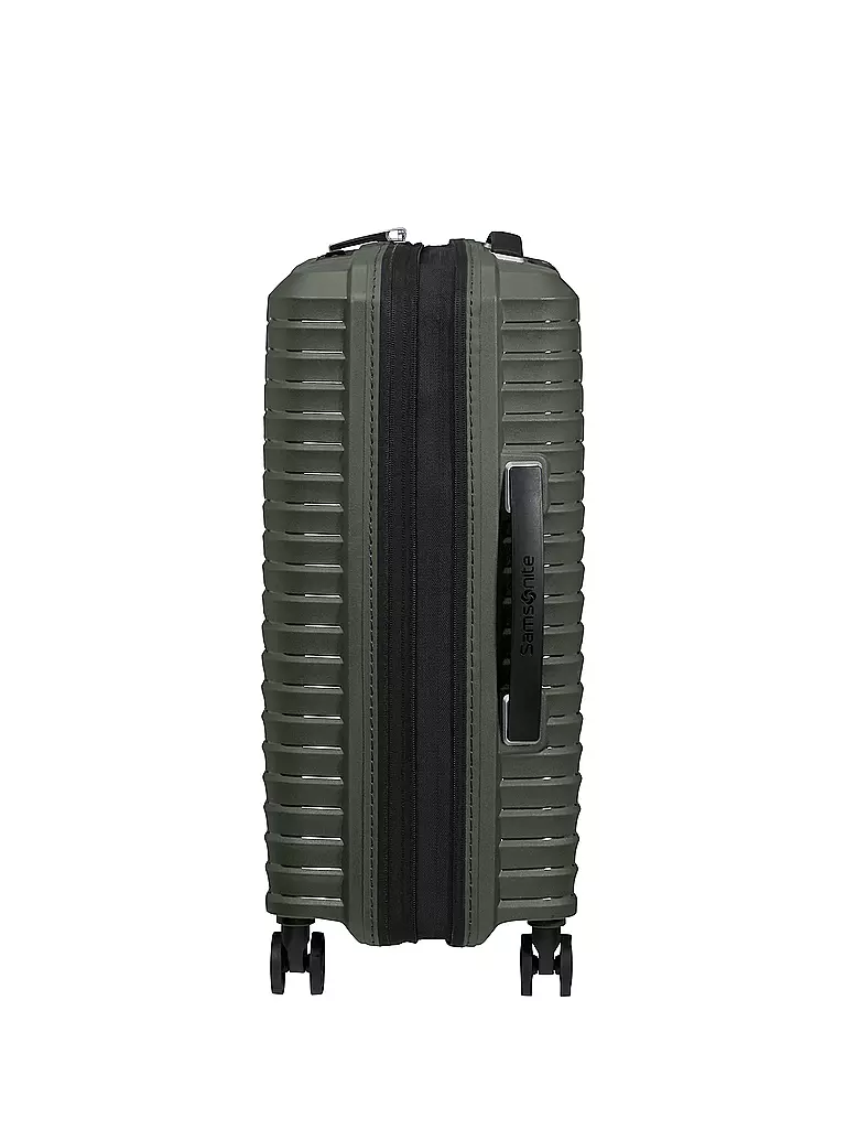 SAMSONITE Trolley Upscape Spinner 55 Erweiterbar Climbing Ivy dunkelgrün