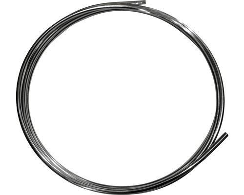 Koperen buis Ø 10 mm (ring ca. 5 m) verchroomd