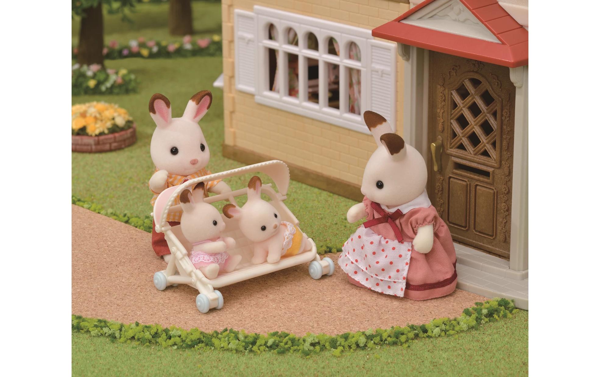Sylvanian Families Drillings-KinderwagenSpiel-Set