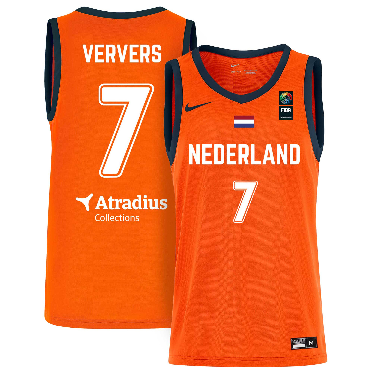 Nike Orange Lions Game Jersey Kids #7