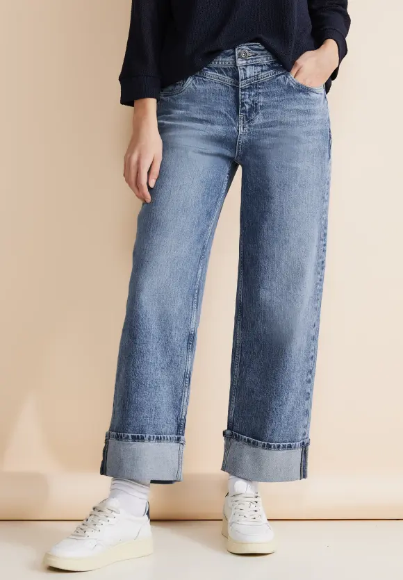 Casual Fit Jeans - authentic light blue washed
