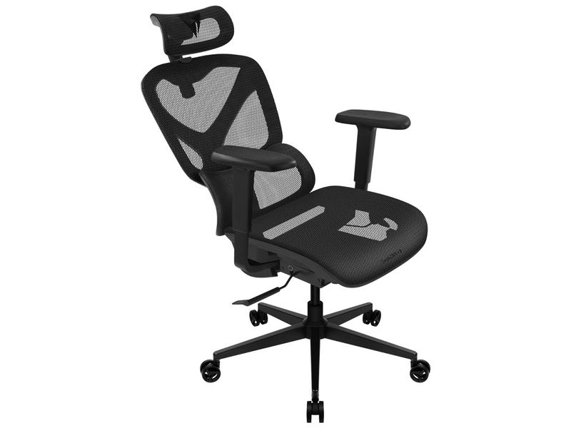 ThunderX3 Bürostuhl YTC-Mesh Schwarz Ergonomischer Bürostuhl