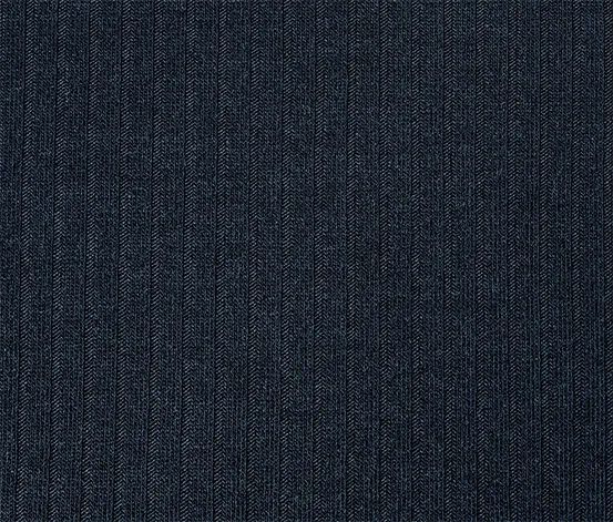 Jersey-Rippkleid, dunkelblau