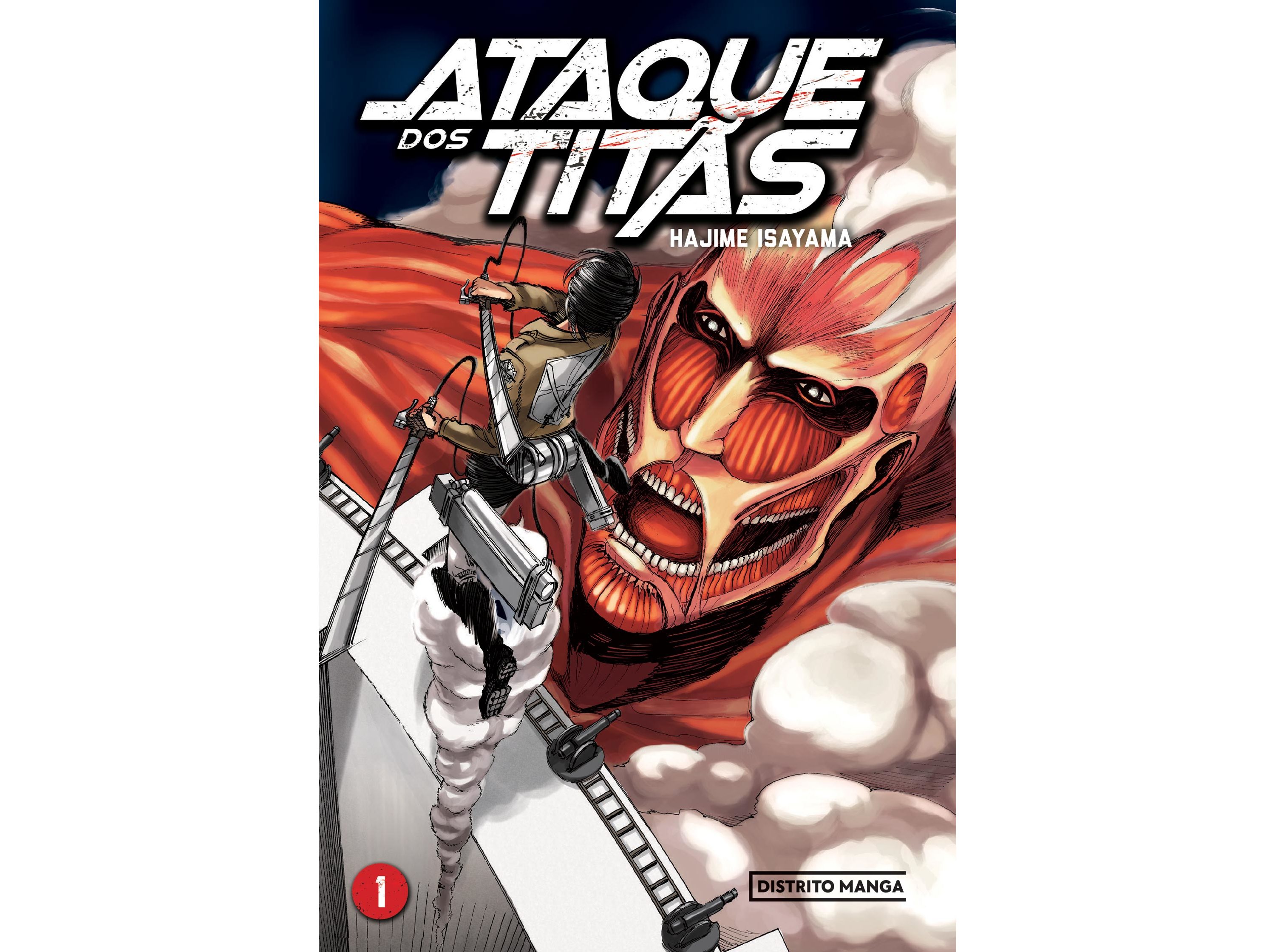 LIVRO ATAQUE DOS TITÃS LIVRO 1 HAJIME ISAYAMA