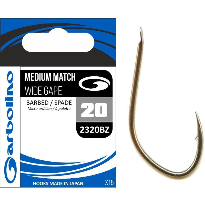 Hamecon Garbolino Medium Match Wide Gape 2320Bz