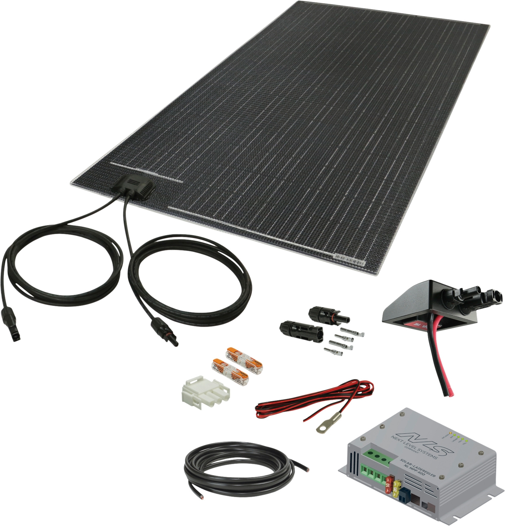 Next Level Systems NL FT Flat Type Solar Komplettsystem Modulanzahl 2 / 300 W