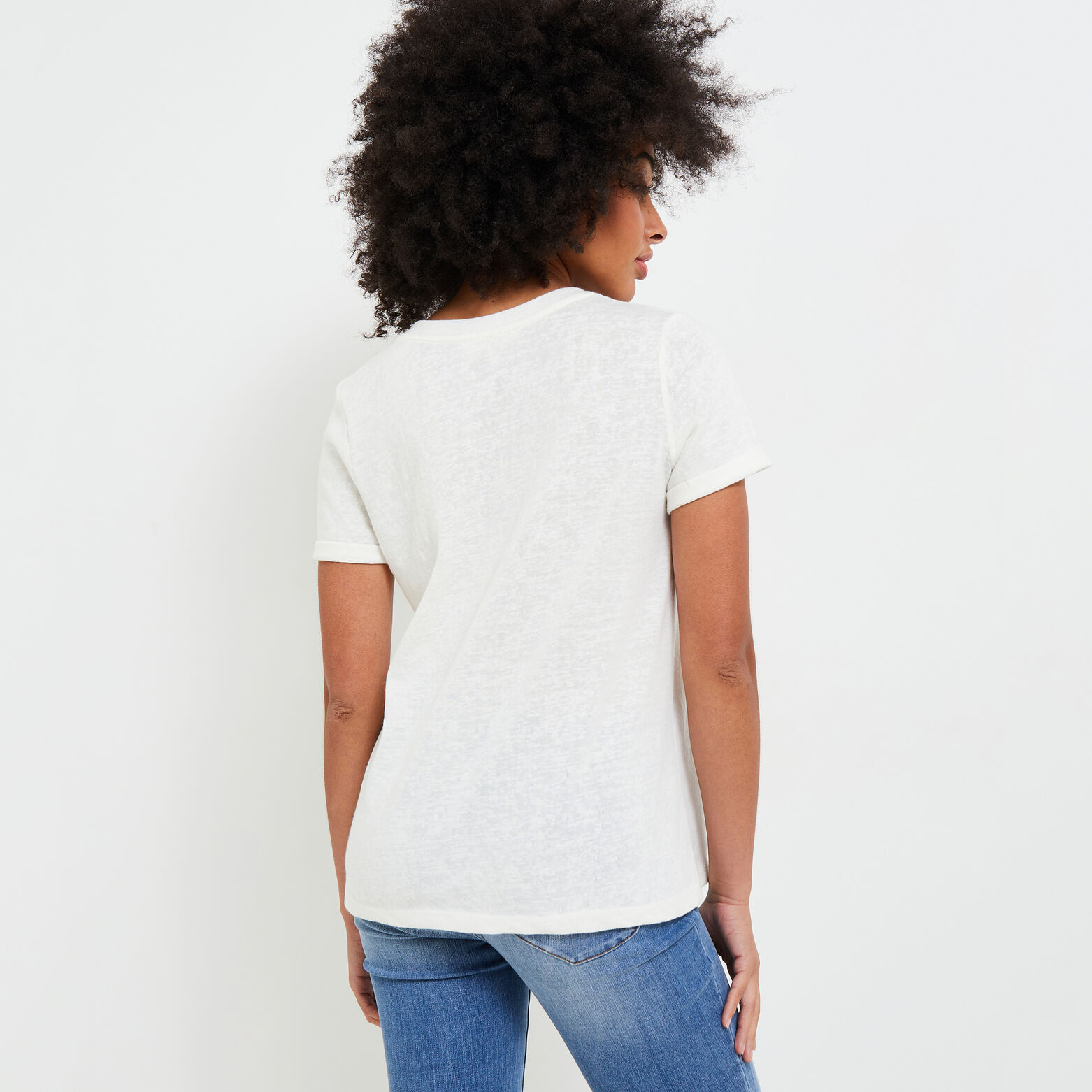 Tshirt print femme