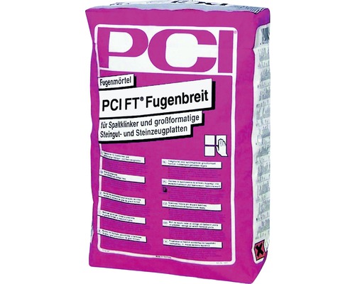 PCI FT® Brede voegmortel voor grootformaat aardewerk en steengoed tegels, cementgrijs, 5 kg