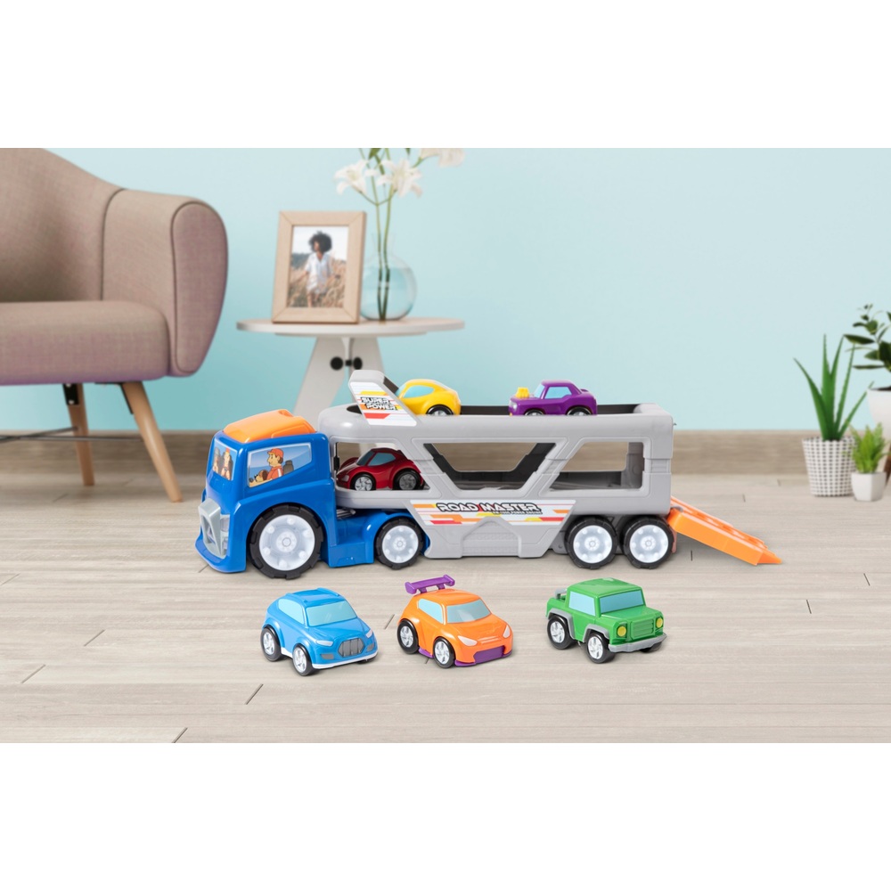 Big Steps Vroom Super Car Transporter