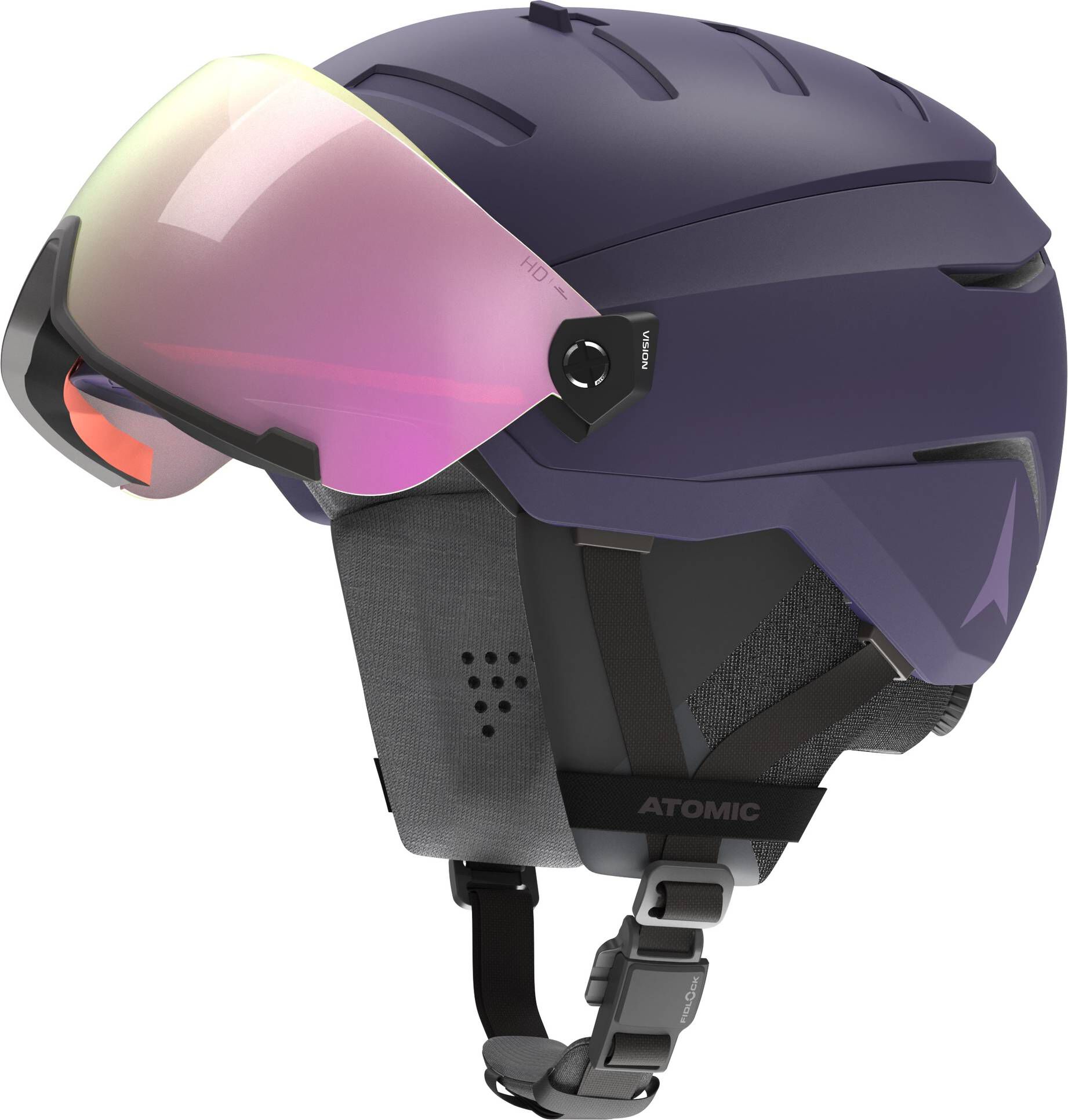 Atomic| Skihelm SAVOR GT AMID VISOR HD PURPLE