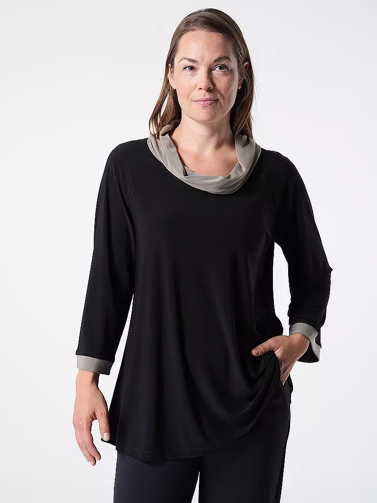 JOSEPH RIBKOFF Langarmshirt schwarz