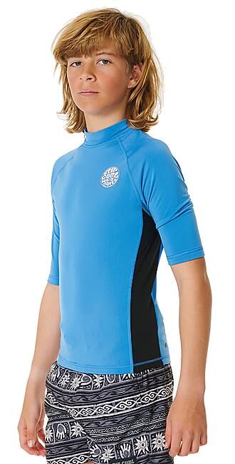 RIP CURL - T-SHIRT LYCRA ICONS UV BRUSHED MC JUNIOR