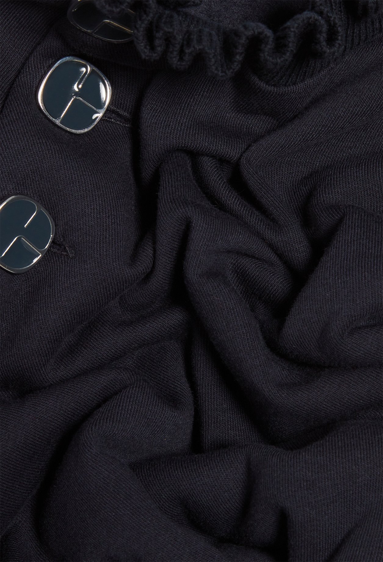Sweatshirt &agrave; col volante
