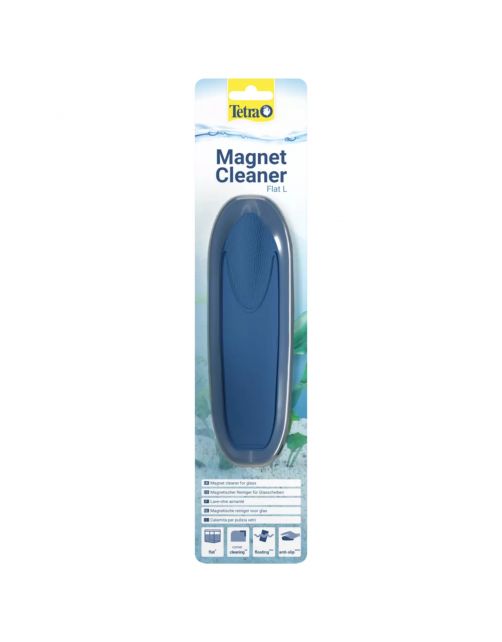 Tetra Magnet Cleaner Flat Blauw - Algenmagneet
