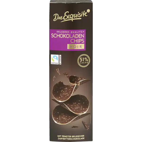 Schokoladen Chips Noir