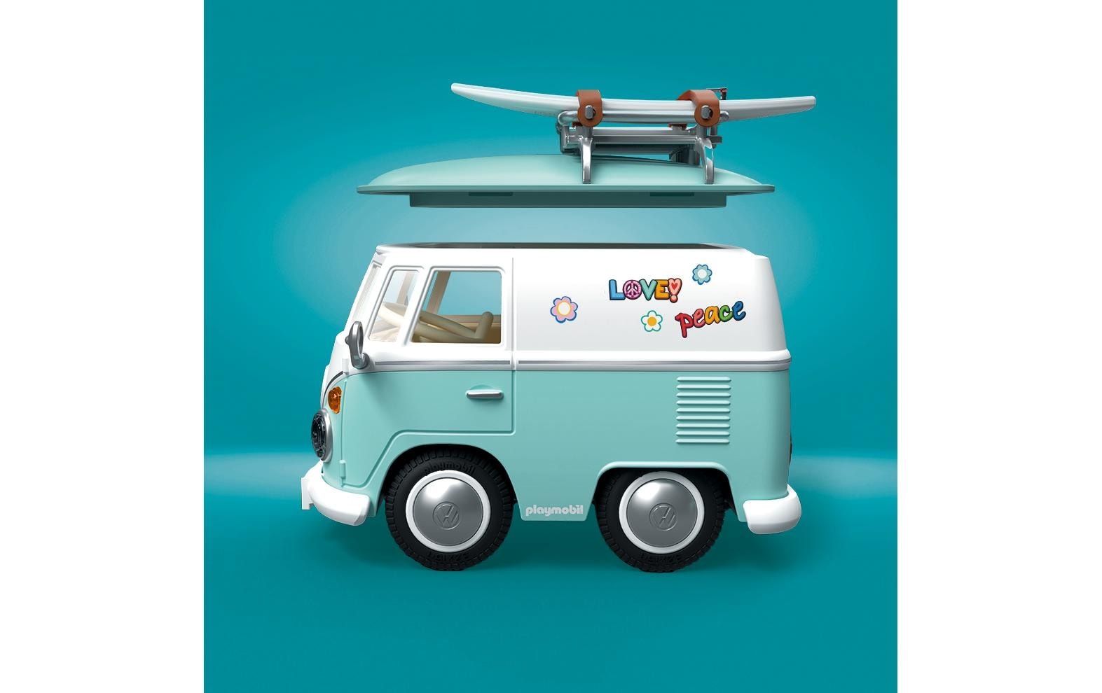 Playmobil® Konstruktions-Spielset »Famous Cars: Volkswagen T1 Camper 71857«