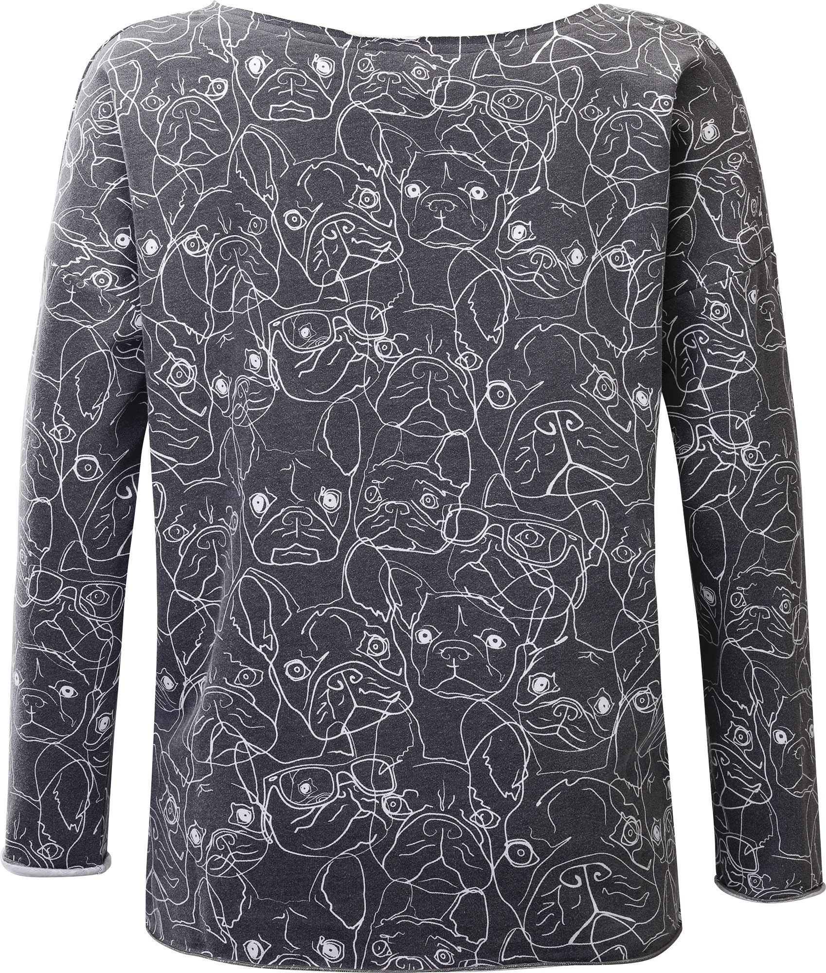 LPO Sweatshirt »SWEAT LUMDSEN WOMEN«, modischer Allover-Print