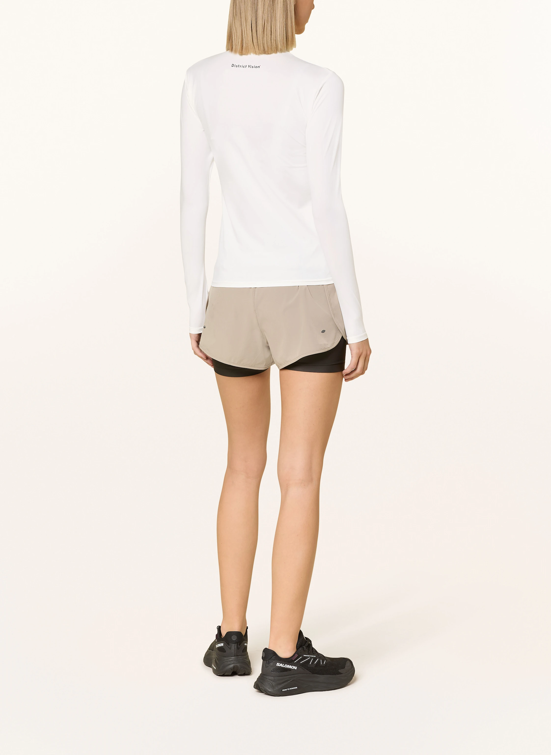 District Vision Laufshirt PANELED