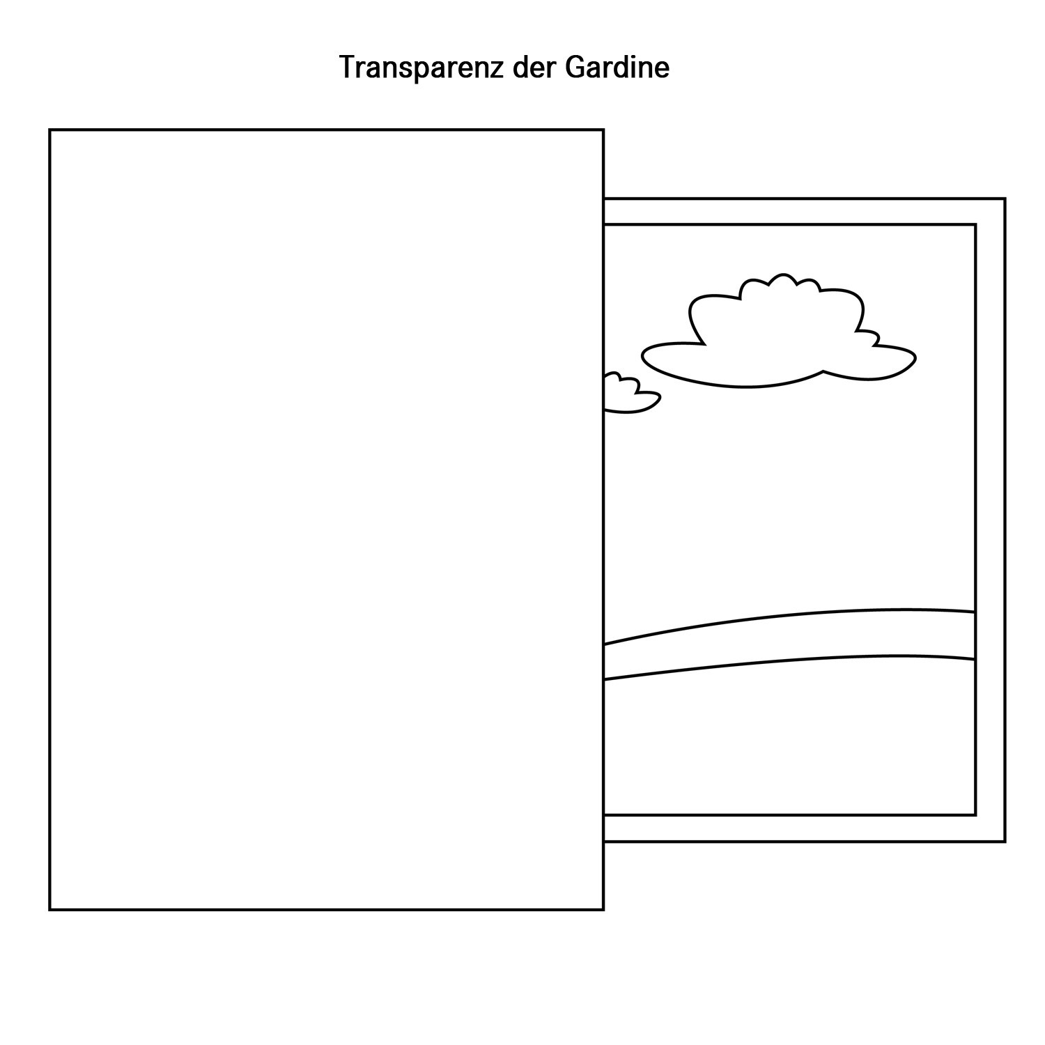 Ösenschal - grau - 140x235 cm