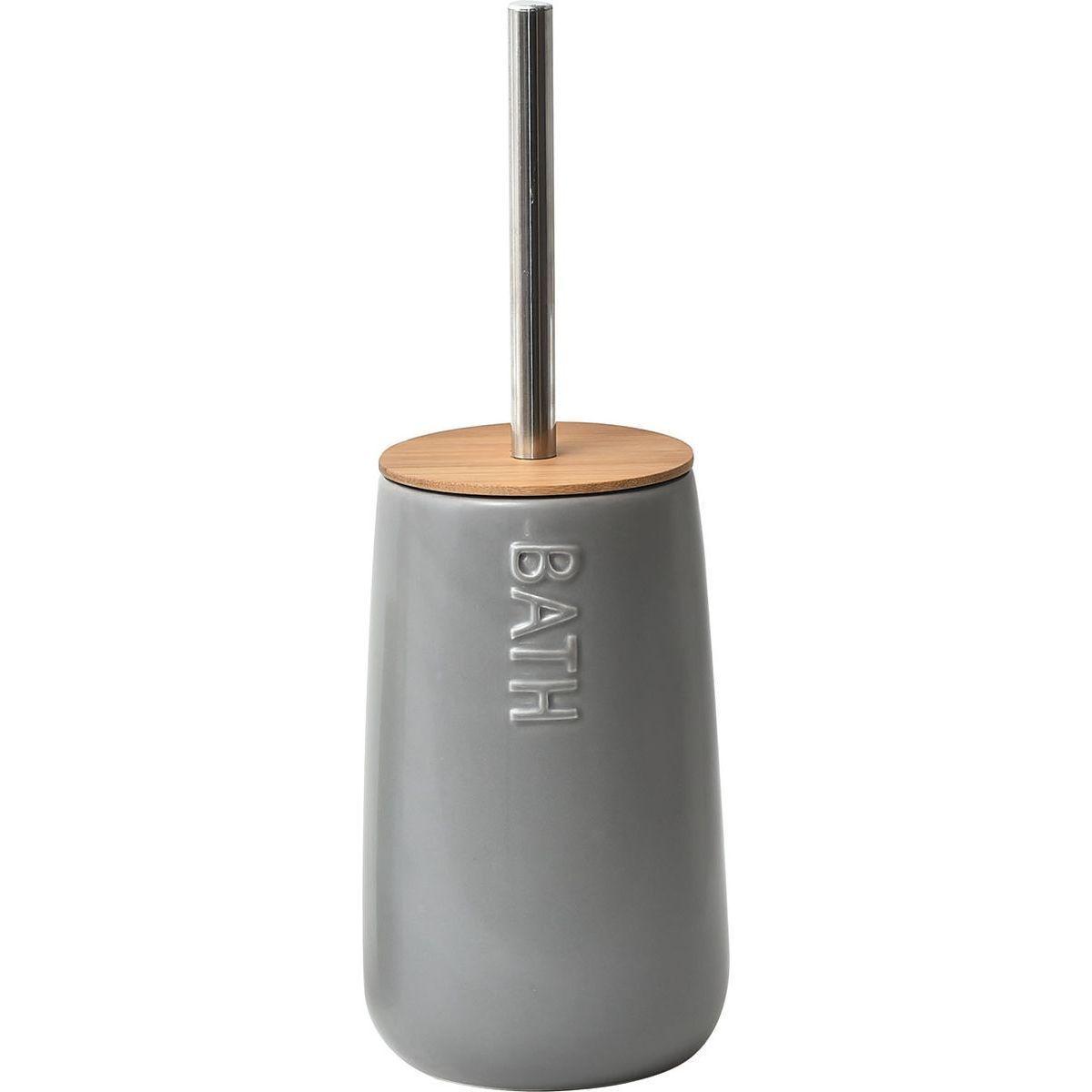 BROSSE DOLOMITE RONDE BATH GRIS BAMBOU