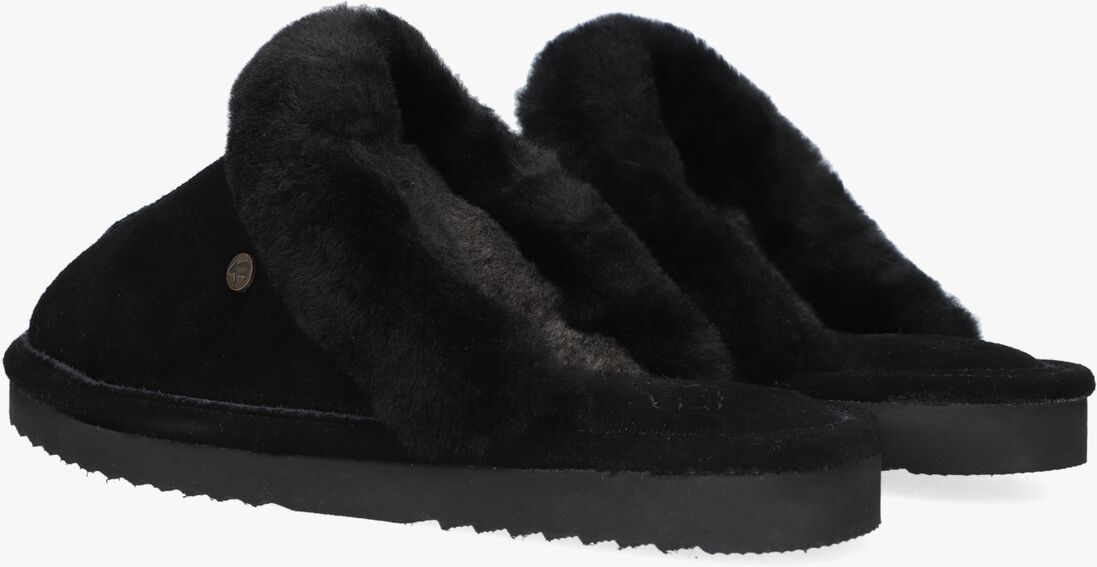 WARMBAT zwarte warmbat pantoffels lismore