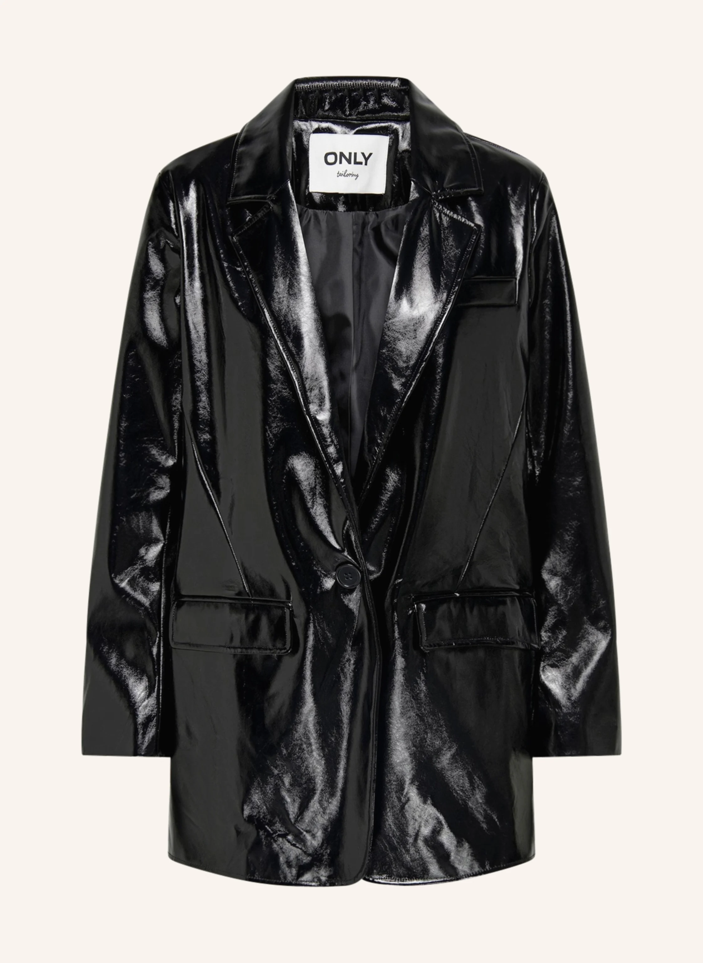 ONLY Blazer in Lederoptik