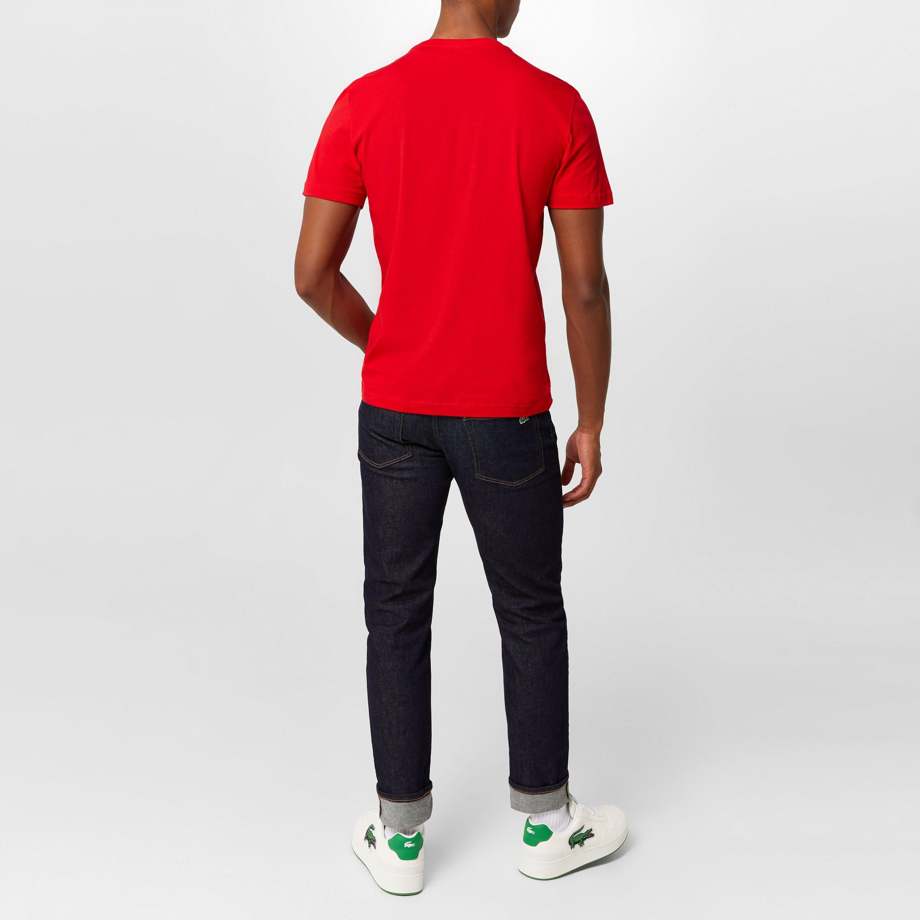Lacoste Embroidered Logo T Shirt