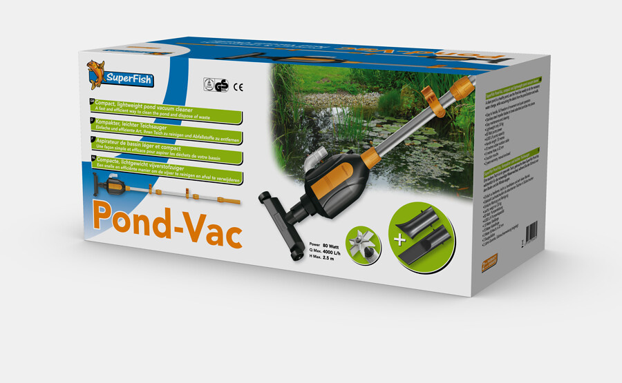 Superfish Pond-Vac vijver stofzuiger