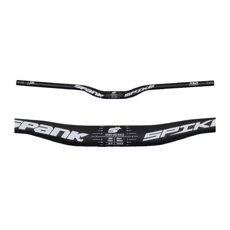 SPANK Cintre SPIKE 800 Race, rise 30mm, noir