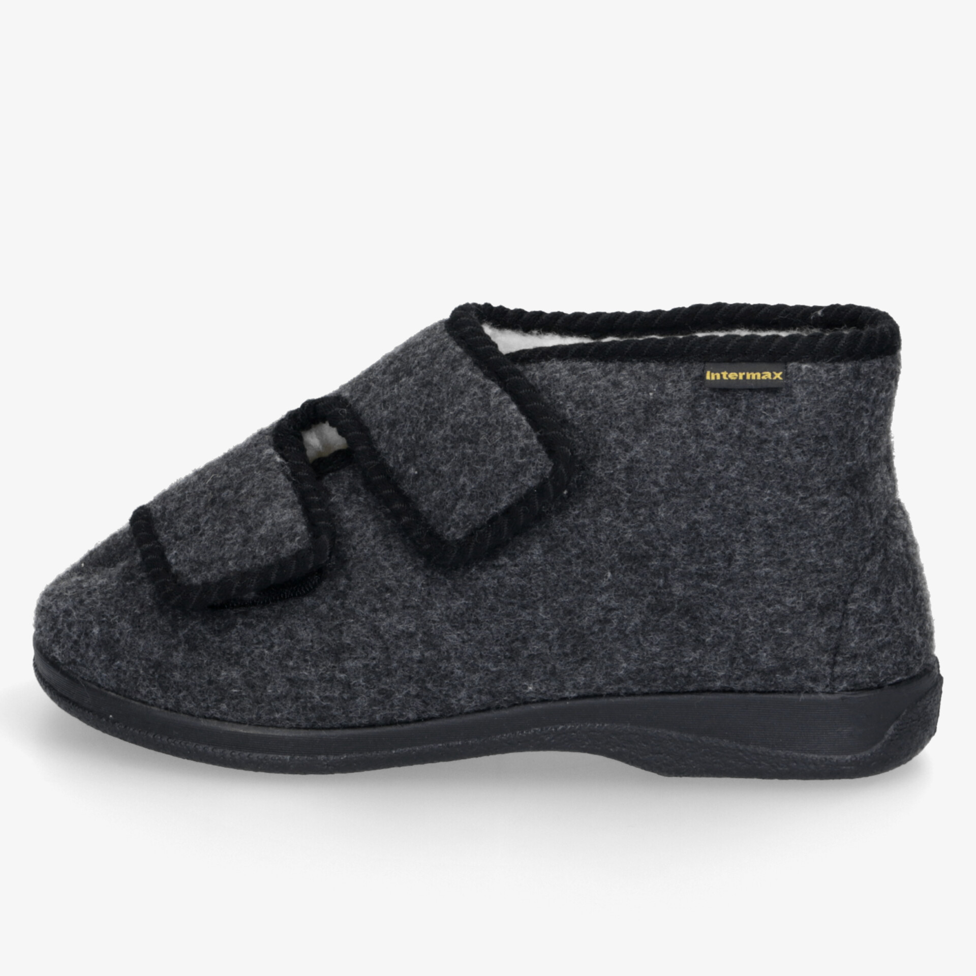 INTERMAX Herren Hausschuhe grau