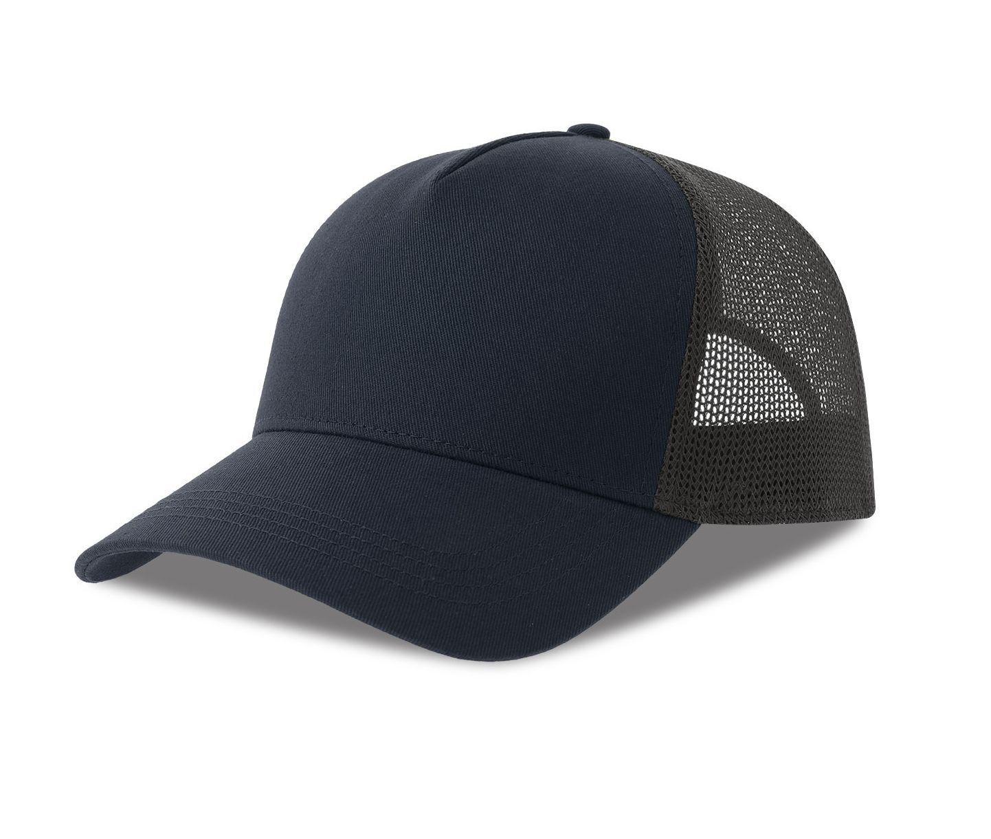 ATLANTIS HEADWEAR AT228 - Casquette 5 pans style trucker en coton