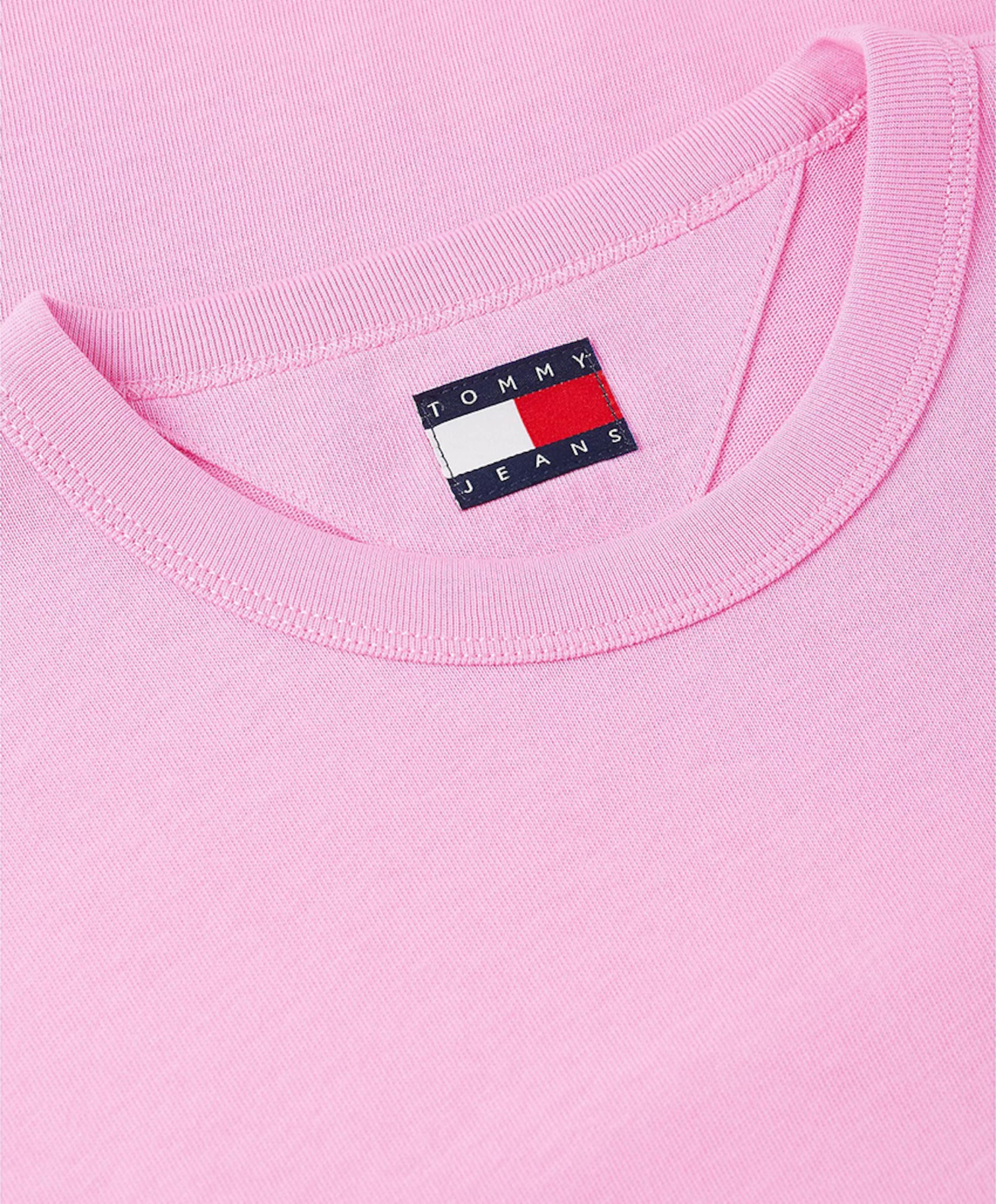 Tommy Jeans Heren T-shirt roze