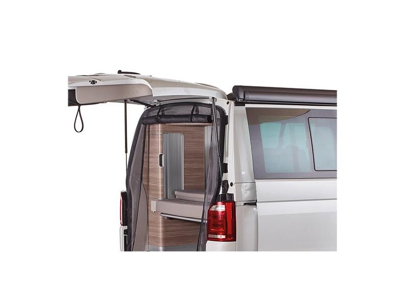 Van Quito Heckmoskitonetz, fine-mesh VW T5/T6/T6.1 Heckmoskitonetz Reissverschluss, Maschenweite Fine-mesh