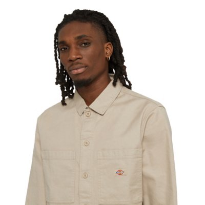 Chemise à manches longues homme Florala MARRON DICKIES