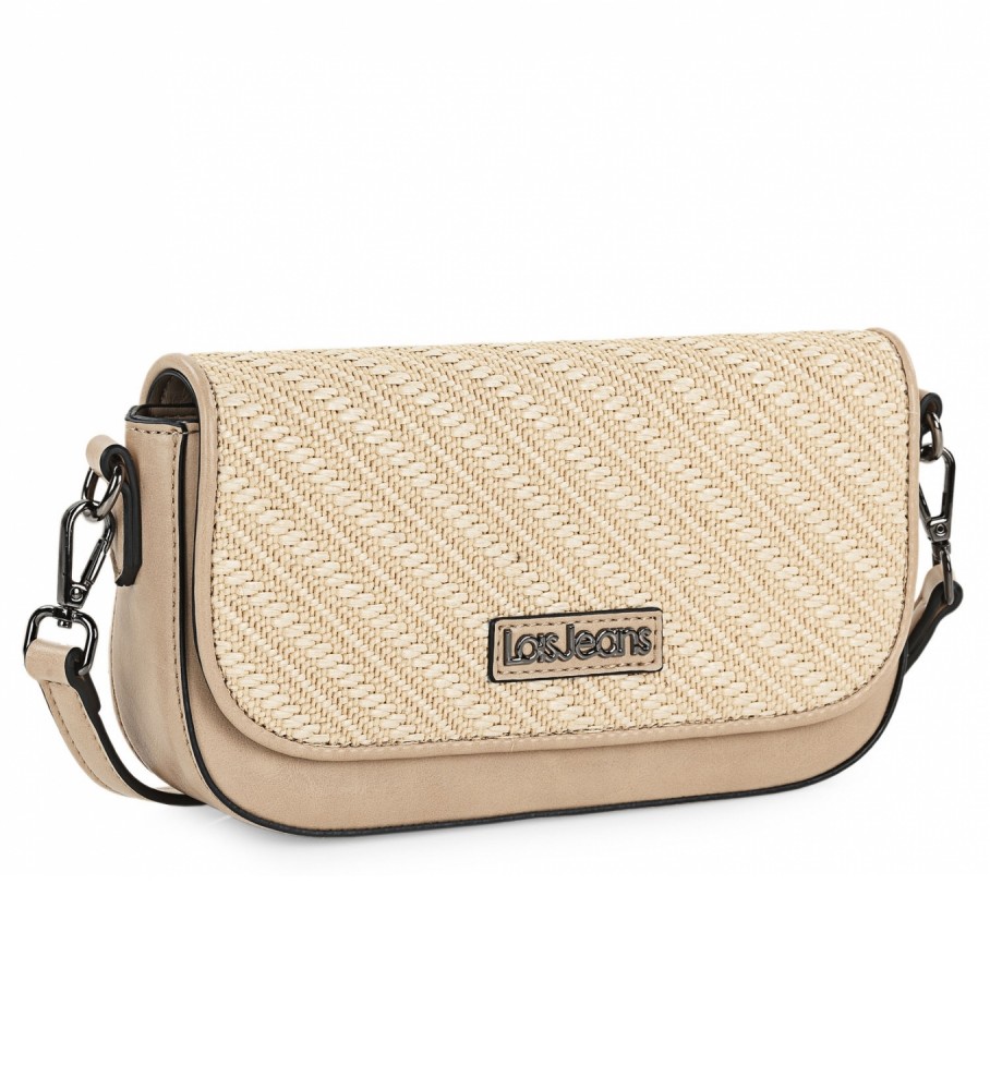 Lois Bolso Bandolera 313385 bege -24x13,5x5cm-