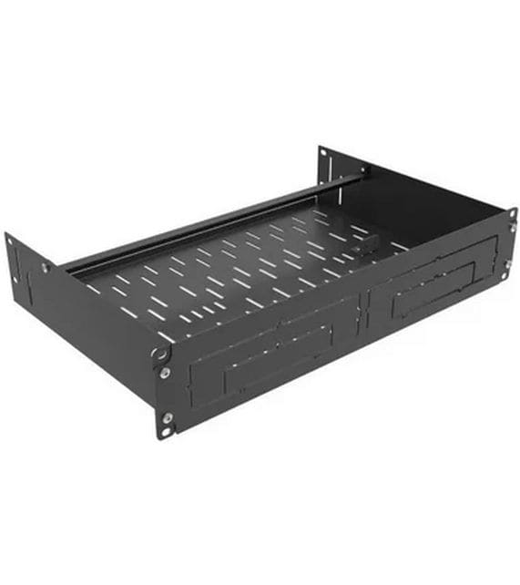 Flexson 19” Rack Mount Schwarz Montagehalterung