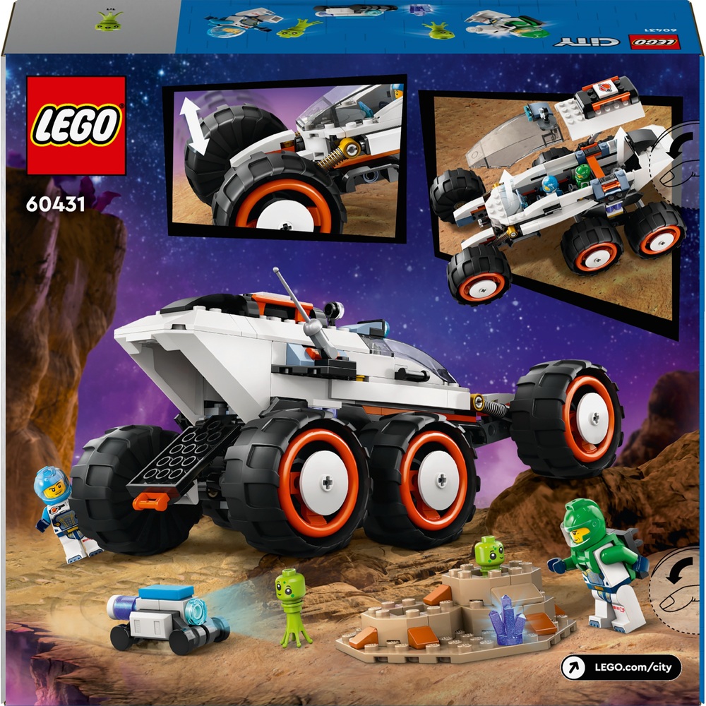 LEGO City 60431 Weltraum-Rover und außerirdisches Leben Set