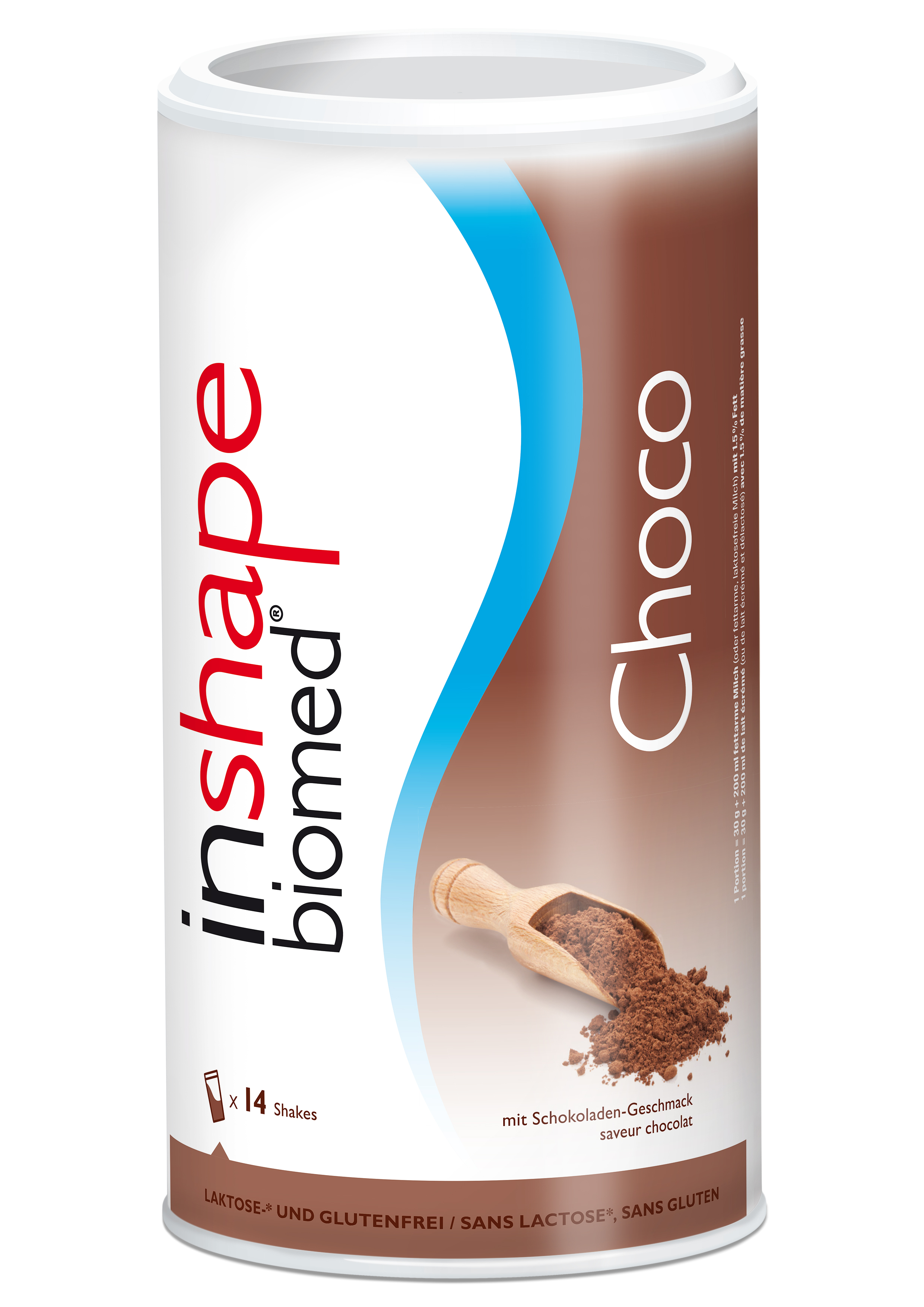 INSHAPE Biomed<br>420 g, Dose, Pulver, Choco
