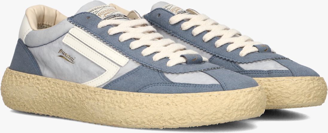 blauwe puraai lage sneakers xs men