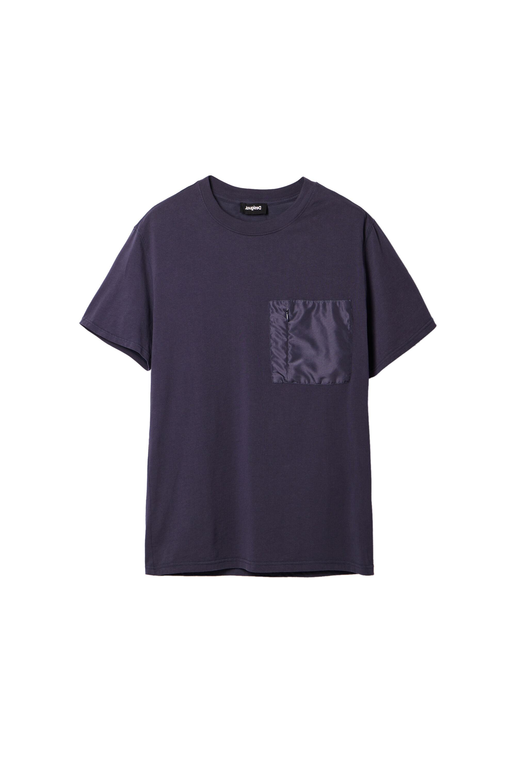 T-shirt uni poche