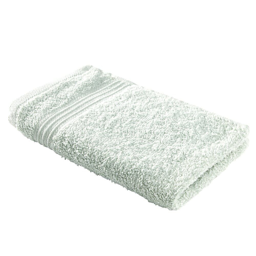 Serviette invité 30x50cm coton vert céladon