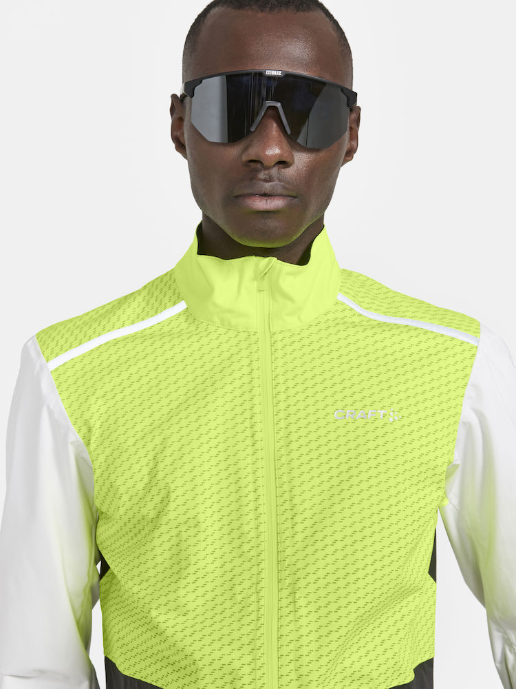 Craft Adv Hydro Lumen Cykeljakke, Flumino-Ash White