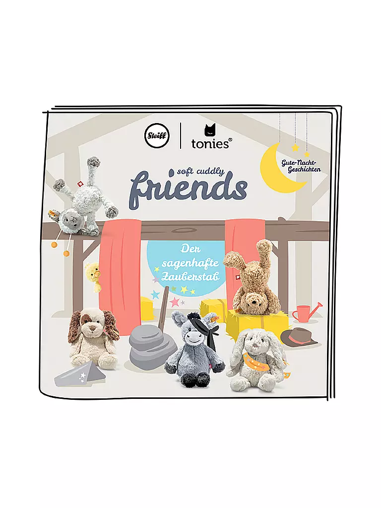 TONIES Hörfigur - Steiff Soft Cuddly Friends mit Hörspiel Dinkie Esel keine Farbe