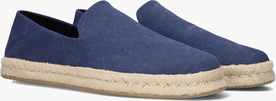 TOMS blauwe toms espadrilles santiago heren