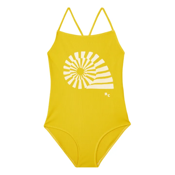 Bobo Choses Exclusivité Bobo Choses x Smallable - Maillot de Bain 1 Pièce Coquillages | Jaune