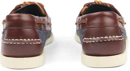 Sebago Schoenen Docksides Portland Navy Bruin 78123HW-Blue Universe - Brown kopen