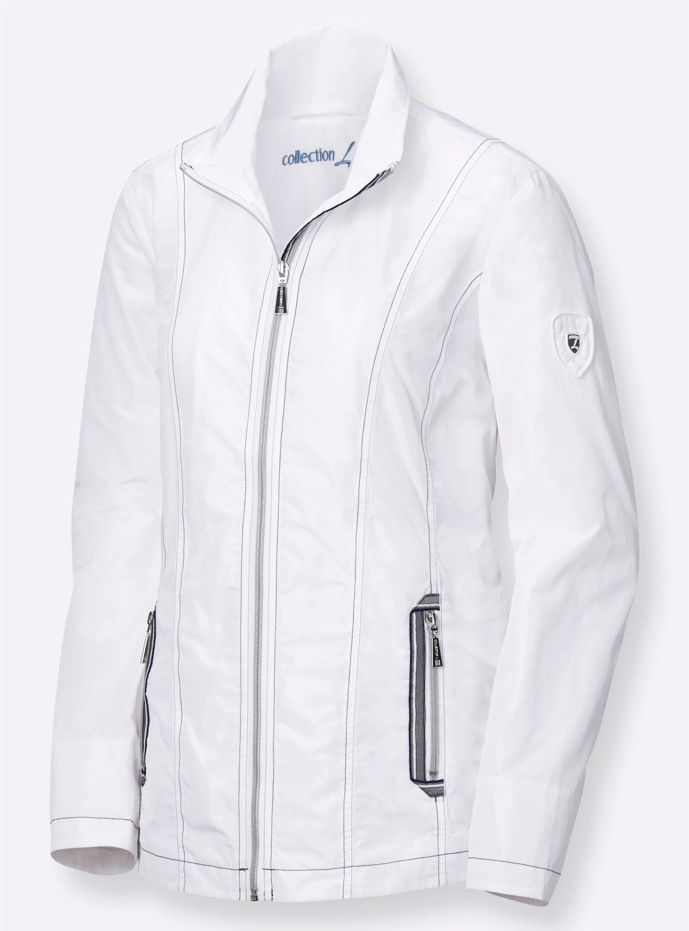 Übergangsjacke in weiß