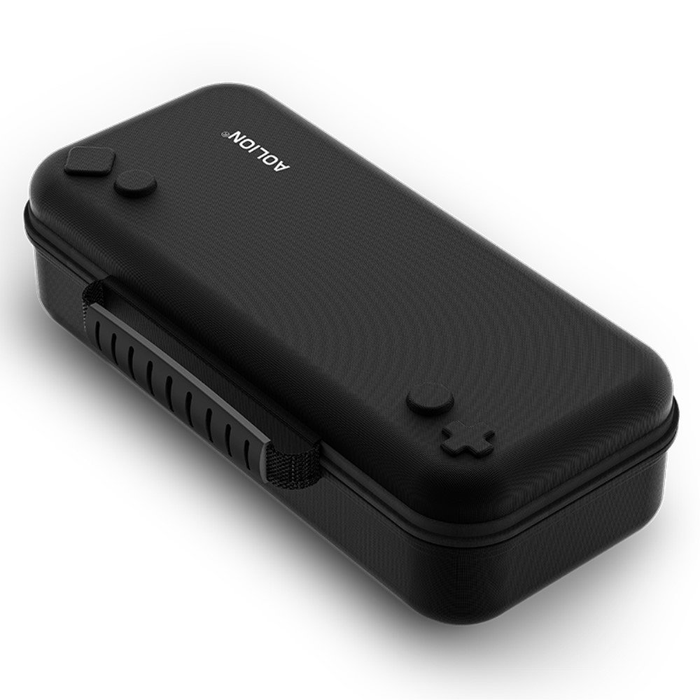 Steam Deck / OLED Reise Box Schutztasche Hartschale mit Griff - Schwarz