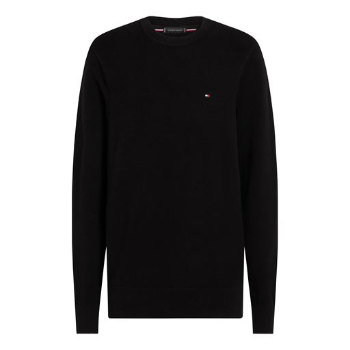 Tommy Hilfiger Essential Structure Striktrøje, Black, L